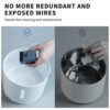 PETKIT EVERSWEET Solo 2 Cat Water Fountain with Wireless Pump, Ultra Quiet 70oz/2L Pet Water Fountain for Cats and Dogs Inside, 3 Working Modes, Visualization Window, App Control - Image 3
