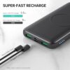 Wireless Portable Charger Power Bank,13800mAh 15W Fast Wireless Charging 25W PD QC 4.0 USB-C Power Bank, 4 Output & Dual Input External Battery Pack Compatible with iPhone 16/15/14/13/12,Android etc - Image 6
