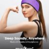 MUSICOZY Sleep Headphones Bluetooth 5.4 Headband, Sports Wireless Earphones Sweat Resistant Earbuds Sleeping Headphone with Ultra-Thin HD Stereo Speaker for Workout Running Cool Gadgets Unique Gifts - Image 5