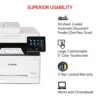 Canon Color imageCLASS MF656Cdw - Wireless Duplex Laser Printer, All-in-One with Copier, Scanner, Fax, Auto Document Feeder, Mobile Ready, 3 Year Limited Warranty, 22 PPM, White - Image 6