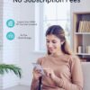 BOIFUN Wireless Doorbell Camera No Subscription with Chime - 166° Wide Angle View, 2K HD Video, Quick Wake Up & Motion Detection, 6700mAh Battery, Intelligent HDR Night Vision, Two-Way Audio - Image 2