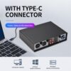 summina 2-in 2-out Mixer Recording Sound Card Computer Recording Audio Interfaces Mixing Console Computer Recording Driver Free DJ Microphone Equipment 48V Phantom Power Supply Audio Mixer - Image 4