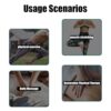 Generic Portable Wireless Massager, Waterproof Rechargeable Body Massager, Fatigue Relieving Percussion Massage Gun with Multiple Modes and Speed Adjustment Inky Black - Image 5