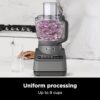 Ninja Food Processor, Professional Plus, 1000 Peak Watts, 4 Functions for Chopping, Slicing, Purees & Dough with 9-Cup Processor Bowl, 3 Blades, Food Chute & Pusher, Silver, BN601 - Image 5