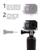 Waterproof Floating Hand Grip Compatible with GoPro Hero 12 11 10 9 8 7 6 5 4 3+ 2 1 Session Black Silver Camera Handler & Handle Mount Accessories Kit for Water Sport and Action Cameras (Green) - Image 9