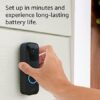 Blink Video Doorbell + 3 Outdoor 4 smart security cameras (4th Gen) with Sync Module 2 | Two-year battery life, motion detection, two-way audio, HD video, Works with Alexa - Image 5