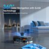 Robot Vacuum and Mop, 3-in-1 Robotic Vacuums Cleaner with LiDAR Navigation Smart Mapping & Max Strong 4000Pa Suction, WiFi/App/Alexa Voice Control, Obstacle Avoidance, for Pet Hair, Carpets and more - Image 5