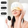 Ayyufe Electric Migraine Relief Cap Massager, Eye & Head Massager with 6 Airbags and 3 Heat Modes, Smart Temple Massager Sleep Aid, Stress Relief, Relaxation - Image 2