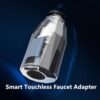 Smart Touchless Faucet Adapter, 2024 New Updated Automatic Sensor Faucet Adapter, Touchless Bathroom Faucet, Sensor Water Saving Faucet Adapter with Revolutional Bubbler, Splash Prevention (1SET) - Image 5