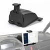 KEMIMOTO Tablet Mount Storage Box Compatible with 2023+ CFMOTO ZForce 950 Sport & Trail/ZForce 800 Trail G2, Electric Device GPS Mount Phone Holder Adjustable Navigation Tablet Holder