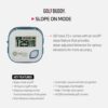 GOLFBUDDY Voice 2S+ Talking GPS Rangefinder, Clip on Hat Golf Navigation, Slope Mode on/Off, 18 Hours Battery Life, Shot Distance Measurement, Preloaded with 40,000 Courses Worldwide (Blue) - Image 2