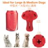 SCHITEC Dog Chew Toy for Large & Medium Dogs, Rubber Treat Dispensing Toy for Aggressive Chewers, Interactive Slow Feeder Tough Puzzle Toys Teeth Cleaning - Image 6