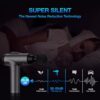 OLsky Massage Gun Deep Tissue, Handheld Electric Muscle Massager, High Intensity Percussion Massage Device for Pain Relief with 9 Attachments & 30 Speed(Grey) - Image 6
