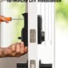 eufy Security Smart Lock C30, Keyless Entry, Built-in WiFi Deadbolt for Front Door, No Bridge Required, Easy Installation, App Remote Control, Auto Lock, Traditional, Black - Image 5