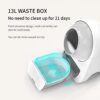 CATLINK Self Cleaning Automatic Litter Box for Cats 3.5~22lbs-APP Control,Double Odor Removal-Extra Large with 40 Liners&1 Carbon Filter Box Included -Smart Robot Cat Litter Box (New Version) - Image 6