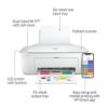 HP DeskJet 2752 All-in-One Color Inkjet Printer Scanner and Copy with Mobile Printing, Wireless Printers for Home and Office, Instant Ink Ready, Dual-Band WiFi, 8RK11A (Renewed) - Image 6