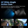 Insta360 X4 Motorcycle Bundle- 8K Waterproof 360 Action Camera, 4K Wide-Angle Video, Invisible Selfie Stick, Removable Lens Guards, 135 Min Battery Life, AI Editing, Stabilization, No Micro SD Card - Image 8