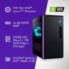 Alienware Aurora R16 Gaming Desktop - Intel Core i7-14700F Processor, 16GB DDR5 RAM, 512GB SSD + 1TB HDD, NVIDIA GeForce RTX 4060 8GB GDDR6, Windows 11 Home, Onsite Service - Black - Image 10
