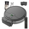 ENCHE Robot Vacuum Cleaner,2900 Strong Sunction Robot Vacuum with Washable HEPA Filter,Long Run Time,Remote Control,Self-Charging Robotic Vacuum Cleaner for Carpet Pet Hair