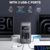 Anker SOLIX C200 DC Power Bank Station (60,000mAh), 192Wh Portable Power Station, LiFePO4 Battery, 200W Solar Generator, for Outdoor Camping, Traveling, and Emergencies (No Wall Charger Included) - Image 3