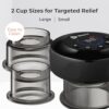 LifePro 4-in-1 Smart Red Light Therapy Cupping Massager Set - Truly Portable Rechargeable Electric Cupping Therapy Device for Targeted Muscle Relief and Skin Firming - Image 9