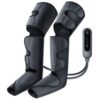 SHINE WELL Leg Compression Massager, Air Compression Massager for Circulation and Pain Relief, 3 Modes 3 Intensities 2 Extenders and Adjustable Wraps, Gift for Family or Friend