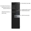 Dell OptiPlex 3040 Refurbished Desktop Computers Small Form Factor PC,16GB Ram 256GB SSD,i5 6500,AC8260 Built-in WiFi,HDMI Dual Monitor Support,Windows 10 Pro,Altec Wireless Keyboard Mouse (Renewed) - Image 4