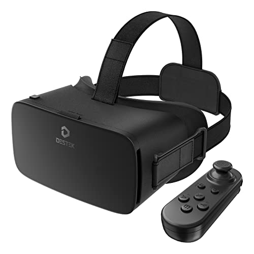 DESTEK V5 VR Headset for Phone with Condbdbfujfnfnrnehend