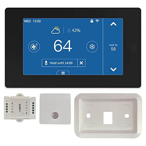 Nest Thermostat E Programmable Smart Thermostat for Home, App Controlled via Wifi, Programmable, Compatible with Alexa and Google Assistant, Frosted White Color (T4002ES)