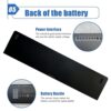 Dentsing 3RNFD 34GKR Laptop Battery Replace for Dell Latitude 14 E7440 E7450 E7420 Series Laptop V8XN3 G95J5 0909H5 0G95J5 5K1GW 451-BBOG PFXCR F38HT 451-BBFV 451-BBFT 451-BBFY 7.4V 54Wh - Image 6