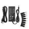 Kado Power Adapter 12V-4A 3A 2.5A 2A 1.25A 1A AC/DC Power Cord 5.5x2.1mm with 8 Tips Made for Sceptre Monitor, Echo Smart Speaker & Display, Webcam, Router, Mini PC, Projector, CCTV, Bluetooth Speaker