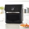 COSORI Air Fryer Toaster Oven Combo, 10 Qt Family Size, 14-in-1 Functions with Dehydrate, Roast, Smart Control Through Phone & Voice, 1000+ In-APP Recipes & 6 Dishwasher -Safe Accessories, Black - Image 2