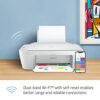 HP DeskJet 2752 All-in-One Color Inkjet Printer Scanner and Copy with Mobile Printing, Wireless Printers for Home and Office, Instant Ink Ready, Dual-Band WiFi, 8RK11A (Renewed) - Image 3