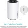 TP-Link Deco AXE5400 Tri-Band WiFi 6E Mesh System(Deco XE75) - Covers up to 2900 Sq.Ft, Replaces WiFi Router and Extender, AI-Driven Mesh, New 6GHz Band, 1-Pack - Image 6