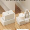 GHome Smart Plug 5GHz, 15A WiFi Smart Plugs That Work with Alexa and Google Home, Smart Home WiFi Outlet with Remote Control & Timer, 5GHz and 2.4GHz Wi-Fi Compatible, ETL FCC Listed, White, 4 Pack - Image 7