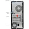 HP Pavilion Tower PC Desktop Computer, 32GB DDR4 RAM, 1TB PCIe SSD, Intel 6-Core i5-10400F (Beat i7-8700), GeForce GT 610 2GB, WiFi Adapter, RJ45, Type-C, HDMI, KB and Mouse, Windows 11 Pro, WE/PGPY - Image 3