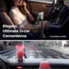 LISEN Cup Phone Holder for Car No Shaking Car Phone Holder Mount, 360° Adjustable Car Accessories for Women Trucks SUVs Golf, Compatible with iPhone 16e 16 15 14 13 Plus Pro Max Samsung S25 All 4-7'' - Image 4