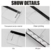 2pcs Office Desk Accessories Monitor Memo Board Computer Message Board Office Supplies for Women Men Computer Sticky Note Holder Home Desktop Message Office Decor (Computer Monitor Note Holder) - Image 2