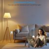 LoraTap Mini Remote Control Outlet Plug Adapter with Remote, 656ft Range Wireless Light Switch for Household Appliances, No Hub Required, 10A/1100W, White, 2 Years Warranty - Image 3