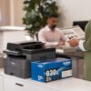 Brother DCP-L2640DW Wireless Compact Monochrome Multi-Function Laser Printer with Copy and Scan, Duplex, Mobile, Black & White | Includes Refresh Subscription Trial(1), Amazon Dash Replenishment Ready - Image 8