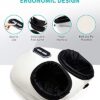 Nekteck Shiatsu Foot Massager Machine with Soothing Heat, Deep Kneading Therapy, Air Compression, Improve Blood Circulation and Foot Wellness,Relax for Home or Office Use(Beige) - Image 4