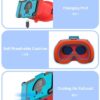 Upgraded VR Headset for Nintendo Switch & Switch OLED Model, Switch Virtual Reality Glasses with Adjustable Lens and Adjustable Elite Strap, Labo VR Kit 3D Goggles Accessories for VR Gaming Experience - Image 5