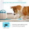 PETGEEK Automatic Dog Treat Dispenser with Button - Puzzle Memory Training Dog Button Feeder, Pet Geek Button Treat Food Dispensing Dog Toys Interactive, Iq Training Dog Feeder (Blue) - Image 3