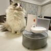 Smart Pet Water Fountain, Automatic Wireless Cat Water Fountain No Filter,Removable 3L Automatic Water Feeder Pet Water Dispenser Self Cleaning Water Fountain for Cats - Image 5