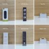 HopeFlex 1080P Smart Wireless Video Doorbell Camera with Chime, AI Human Detection, 2.4G WiFi, Two-Way Talk, Battery Rechargeable, Night Vision, Real-Time Alerts, Cloud Storage, Weather-Resistant - Image 8