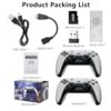 Upgraded Model Wireless Retro Game Stick,Retro Video Game Console,9 emulators, (64G),with Over 40000 Built-in Electronic Games,4K HDMI Output,Dual 2.4G Wireless Control Plug and Play Retro Game (pro) - Image 3