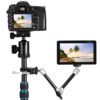 11" Adjustable Magic Arm DSLR Mirrorless Action Camera Camcorder Smartphone LCD Monitor Video Vlog Rig w/Clamp Holder Mounts fit for GoPro iPhone - Image 9