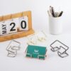 Leicraft Business Card Holder for Desk, Cute Metal Card Organizers and Office Desk Accessories for Men and Women (Black) - Image 7
