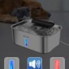Dog Water Fountain for Large Dogs,3 Gallon Stainless Steel Dog Water Bowl Fountain,Large Pet Water Drinking Fountain with Deeper Drinking Area,Swirling Filtration Design with Fresher & Cleaner Water - Image 6