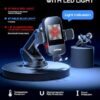 CHGeek Wireless Car Charger, 15W Fast Charging Auto Clamping Car Charger Phone Mount Phone Holder fit for iPhone 16 15 14 13 12 Pro Max 11 XR XS, Samsung Galaxy S24 Ultra S23 S22 S21, S20, S10+, Black - Image 9
